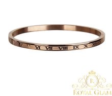 Load image into Gallery viewer, Roman Numeral &quot;Engraved&quot; Bracelet